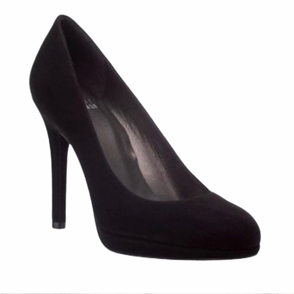 Stuart Weitzman Shoes - Stuart Weitzman Platswoon Suede Mini Platform Pump